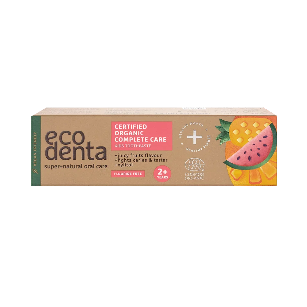 ECODENTA Organic Kindertandpasta Juicy Fruit