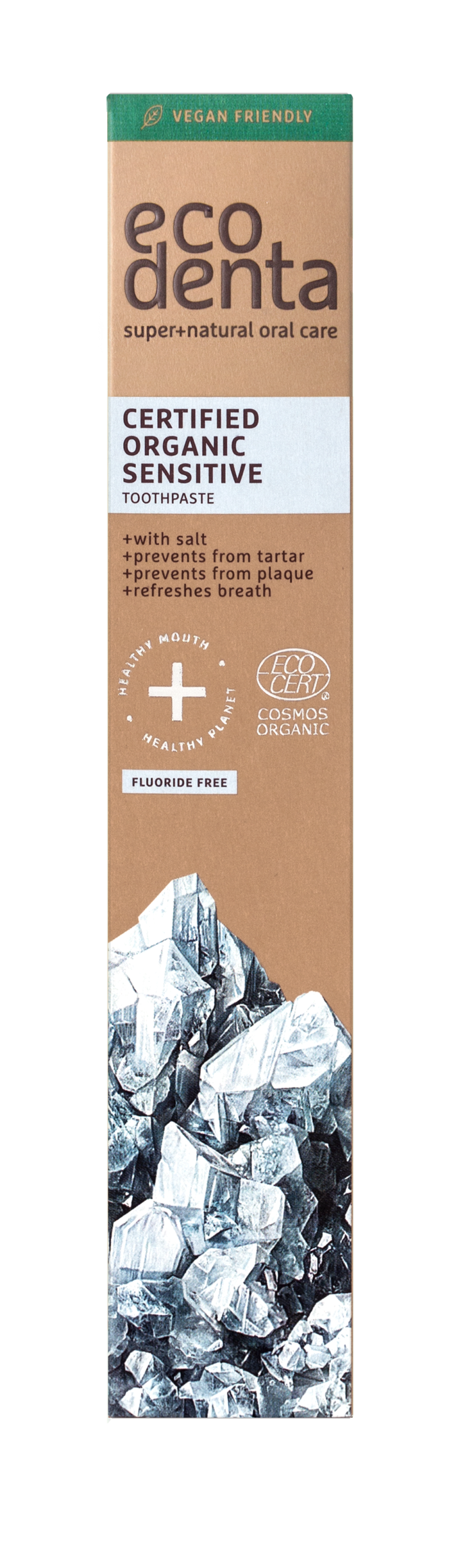 ECODENTA Organic Sensitive Tandpasta met zout