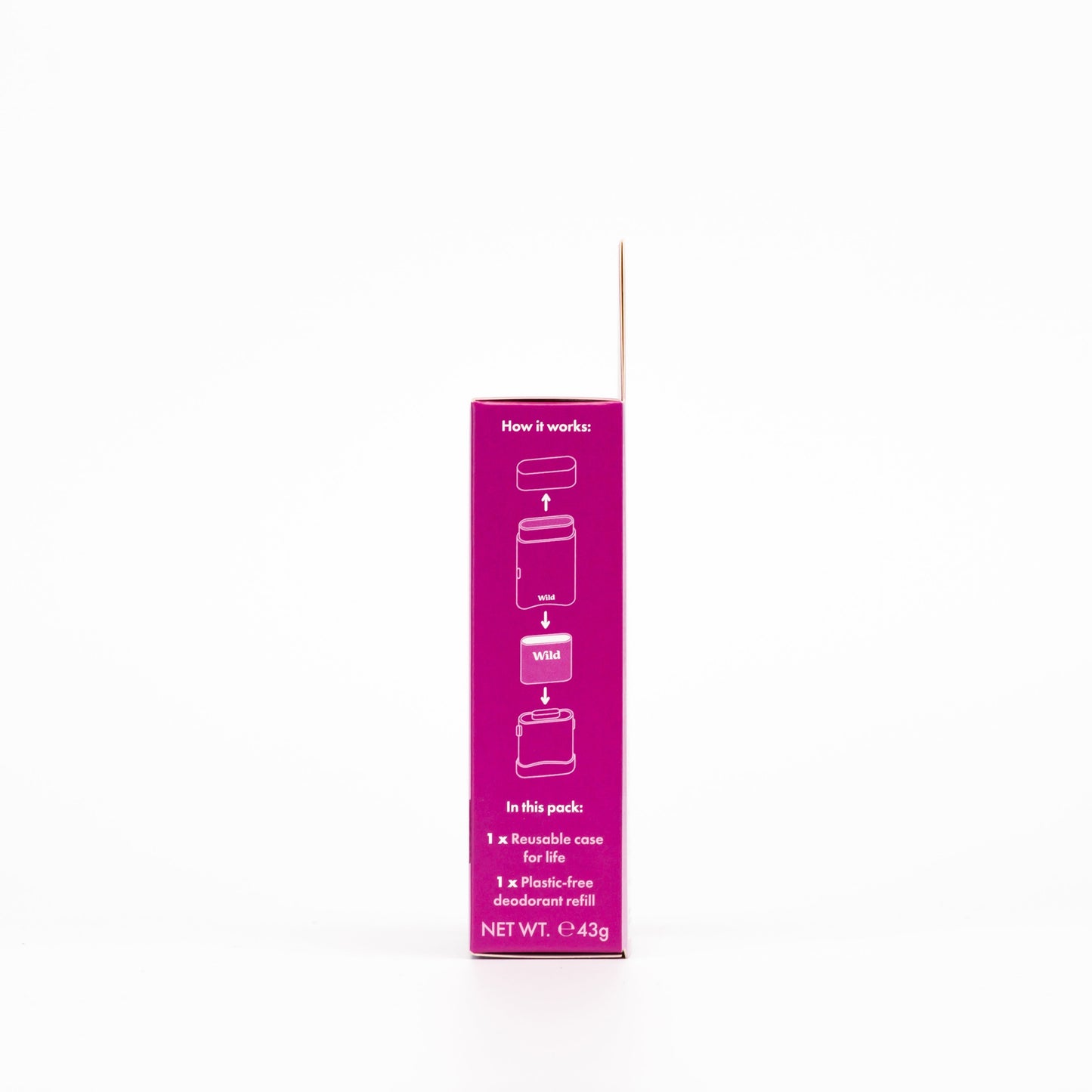 Purple Case + Coconut Dreams Deo Refill - Wild