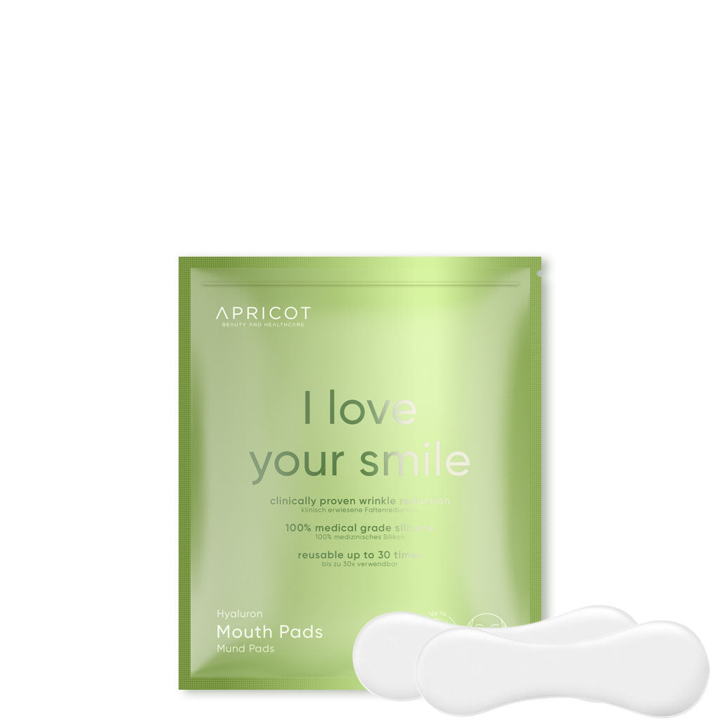I love your smile' - Mond Pad Hyaluronzuur - Apricot Beauty