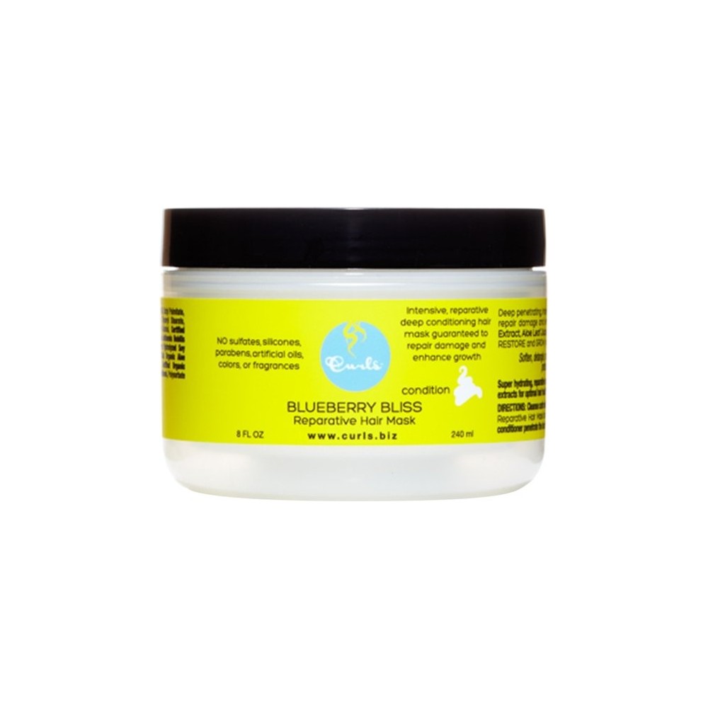 curls blueb masker