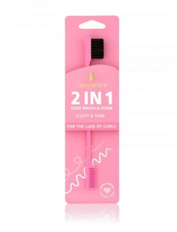 2 in 1 edge brush  comb verp