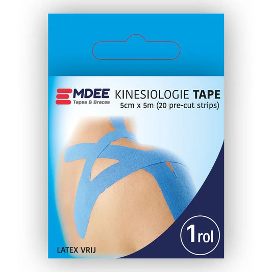 Emdee Kinesiologie Tape | Blauw (pre-cut)